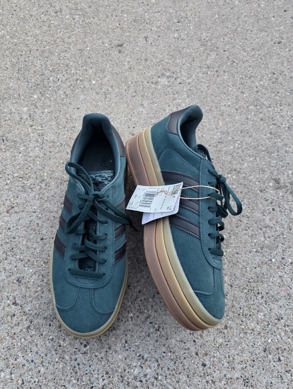 Adidas Women's Gazelle Bold sneakers Size 9 - Picture 4 of 12